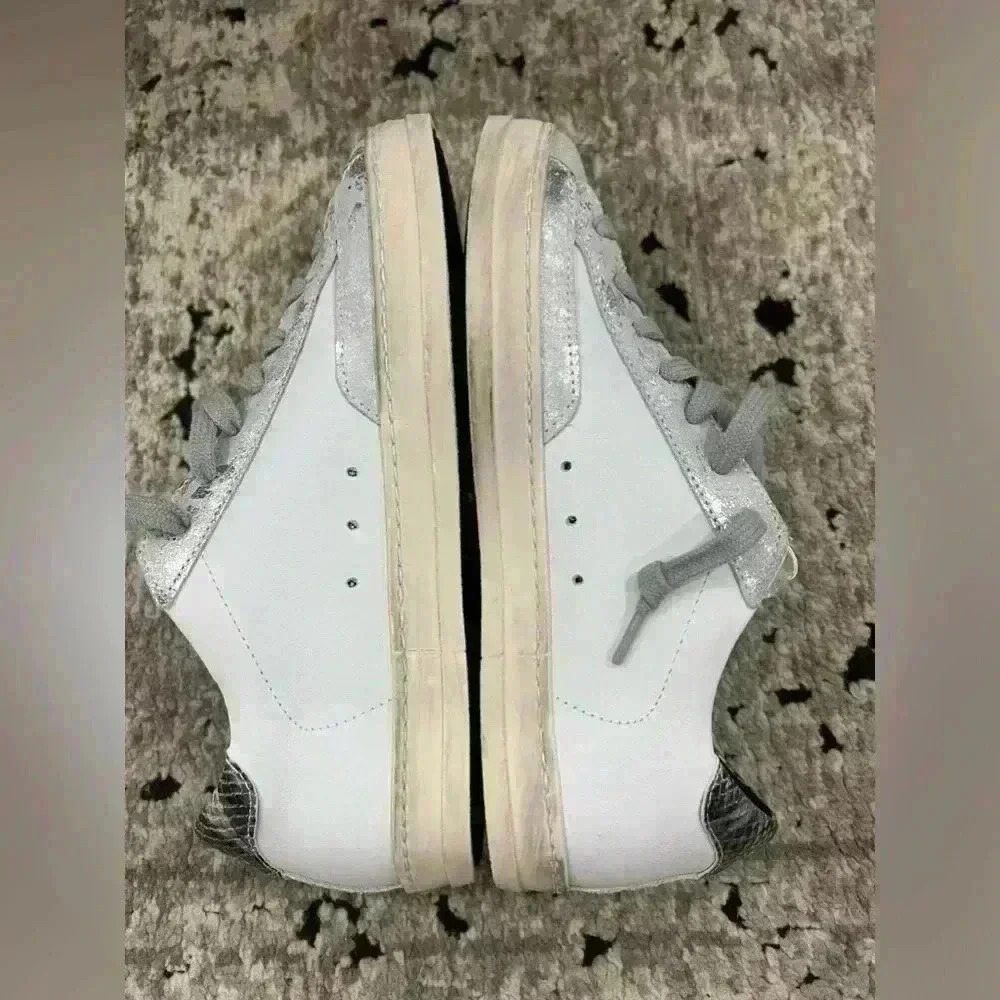 P448 John White / Wasabi Sneakers - Picture 6 of 10